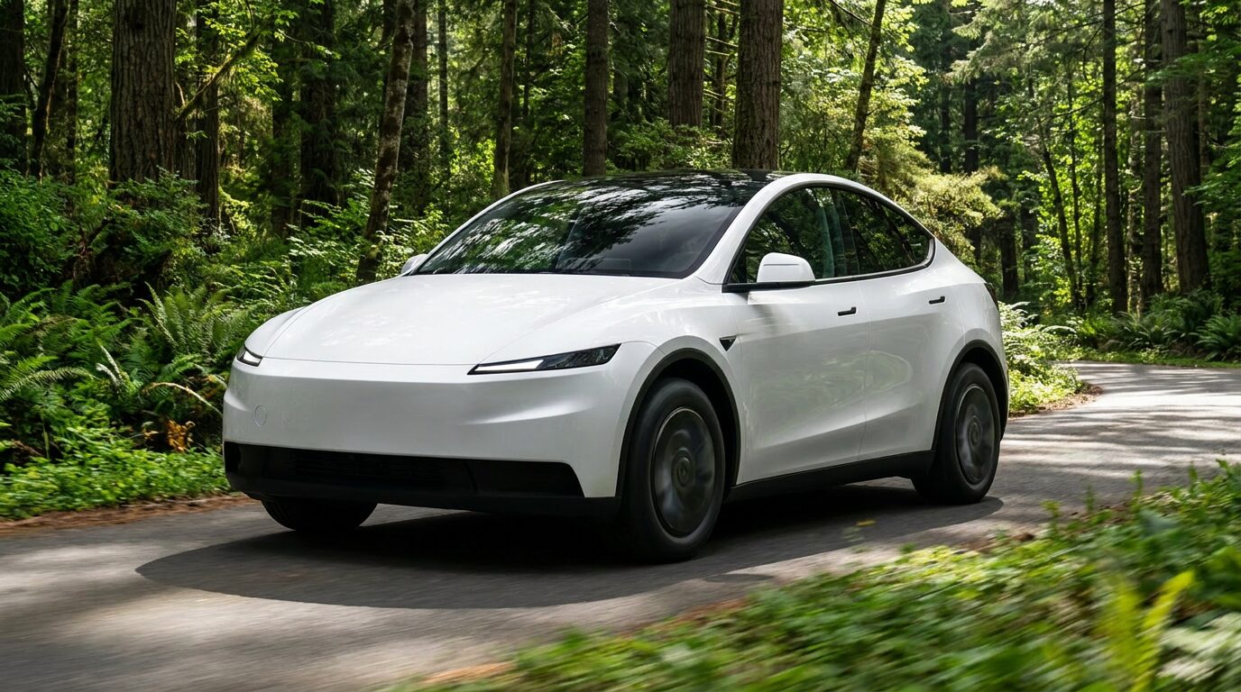 Tesla Model Y (Juniper) in Stealth Grey
